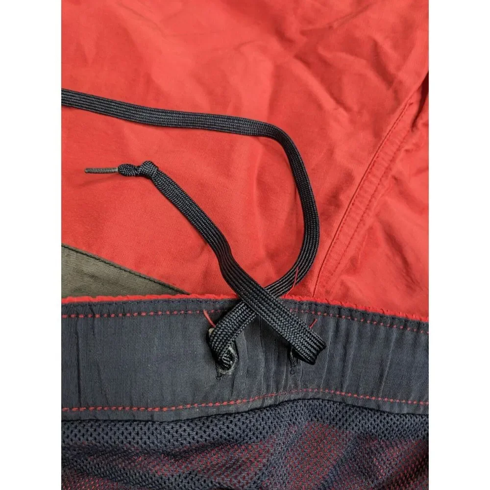 VTG Polo Sport Ralph Lauren L Large Swimwear Trunks Red Bathing Suit Mesh‎ Lined